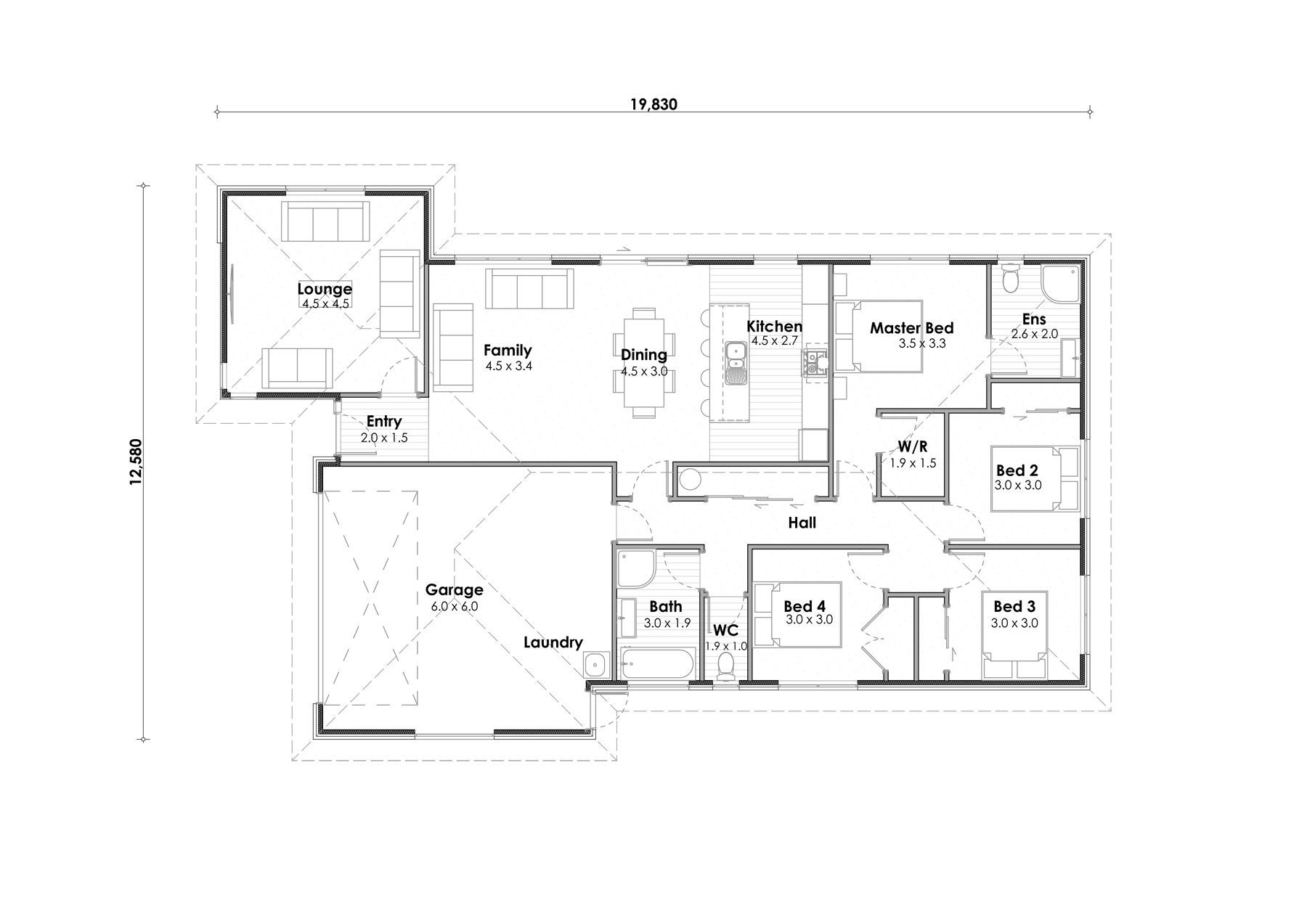 Milton House Plan 195 Sqm 4 Bedrooms 2 Bathrooms Highmark Homes House Plans Milton House Plan 195 Sqm 4 Bedrooms 2 Bathrooms Highmark Homes House Plans